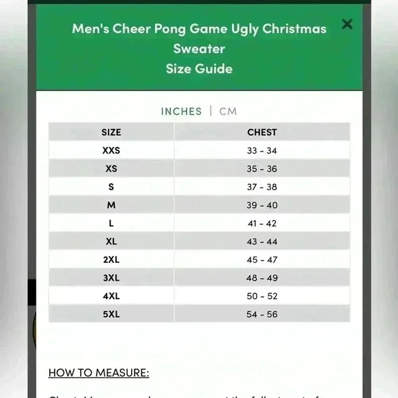 TIPSY ELVES CHEER PONG GAME UGLY CHRISTMAS SWEATER/Sticky Ball Incl. SZ M - Picture 7 of 7